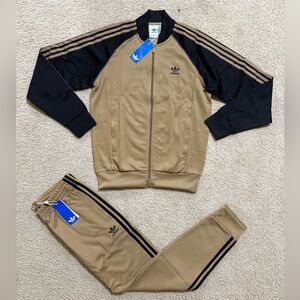adidas Originals SST Superstar Tracksuit Mens Cardboard Authentic 2 Piece Set